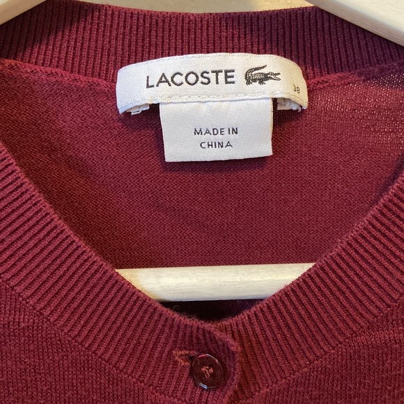 Burgundy Cardigan - Picture 4 of 4